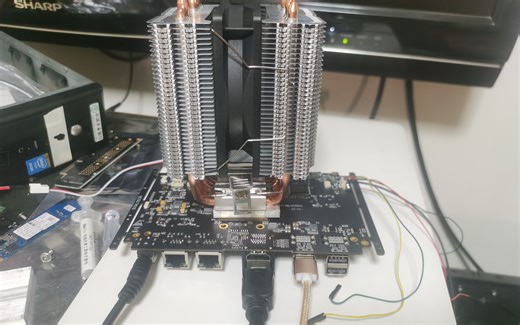 【图吧日常】280包邮的实达兆芯6640MA双网口软路由主板开箱测评