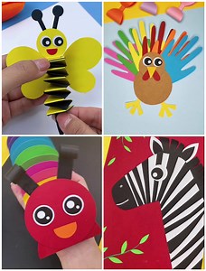 Easy Crafts for Kids to Do at Home | Art & Craft