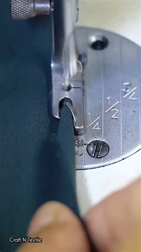 Rolled Hem Foot For Sewing machine। #sewingtutorial #sewingtips #stitchtricks #sew #stichingtutorial