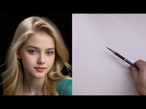 Easily Master Photo Portrait Drawing for Beginners with This Technique | Portrait Drawing Tutorial