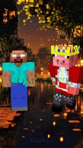 HEROBRINS VS MINECRAFT BUT AT THE LAST VS TCHNOBLADE💀🔥 #minecraft #comparison #shorts