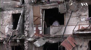 4.1K views · 201 reactions | Ukrainians have been left dealing with rubble from bombed homes following Russia’s invasion of the East European nation, which has entered its second day. Kayta Gulenko and her mother, Oksana Gulenko show the aftermath of day one of Russia’s invasion, as they clear their apartment off rubble whilst singing Ukraine’s national anthem in tears. #UkraineCrisis #VOAUkraineCrisis | Straight Talk Africa | Facebook