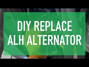 VW Jetta TDI, Golf TDI, Beetle TDI Alternator Replacement