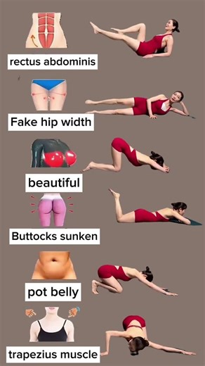 How to Fix Sunken Buttocks & Pot Belly 🍑 Total Body Sculpting Routine #athomeworkouts#buttocks#belly