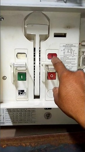 ACB breaker rating | Breaker close and trip test #electrical #shorts