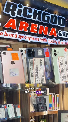 3.2K views · 1.1K reactions | There are plenty of gadget scam victims at Ring Road. If you don’t want to be the next one, @richgodarena is your sure plug for gadgets. There is also a special package for any customer who mentions my name TEDDY THE EXPLORER. #teddytheexplorer #gadget #iphone #gadgetshop #benincity | Aghahowa Theodore Osato | Facebook