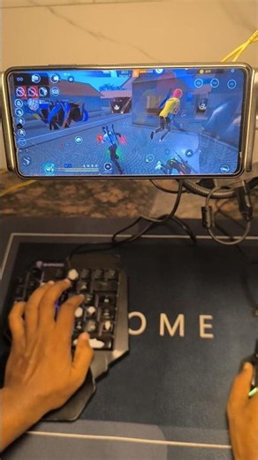 How to play free fire with keyboard mouse in mobile | ⌨️ 🖱📱 full setup without app no activation