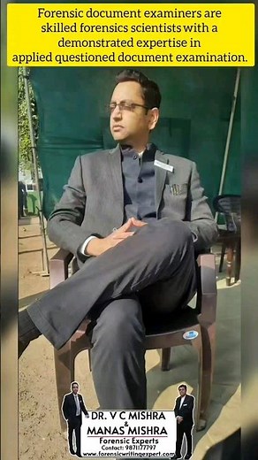 Expertise in applied questioned documents examination | Court Forensic | Forensic Handwriting Expert