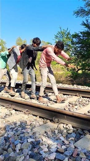 train wali video##funny🤣 shortsfeed #shortsfeed