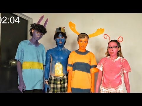 LOS BACKYARDIGANS EN LA CHOZA CON CARLOS ALBERTO 😱| Alondrissa, Rainelis & Alex