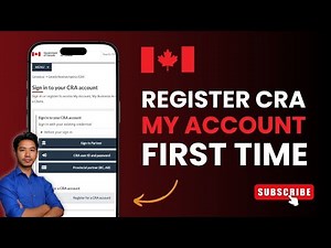 How to Register CRA My Account First Time !