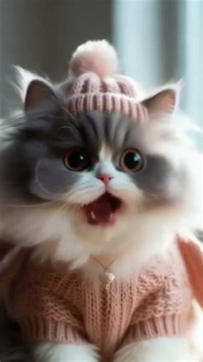 This Cat Can Out-Sing You 😹🎶” #cat #cutecat #short #sing #kitty