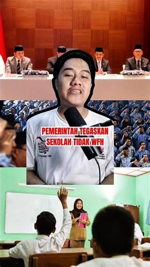 Pemerintah tegaskan sekolah tak ada WFH