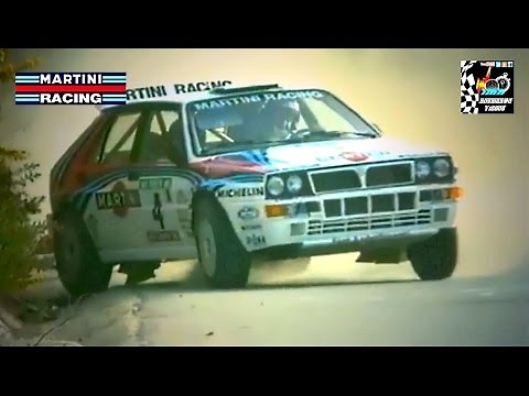 Rally Lancia Delta HF Integrale Martini Racing Tribute (Pure Sound) Full HD