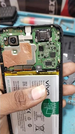 Vivo y02 network ic problem 📈#smartphone #repair #network #shorts #trending