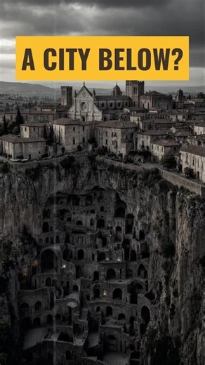 The City Hidden Beneath the City | Orvieto's Underground #hiddenhistory