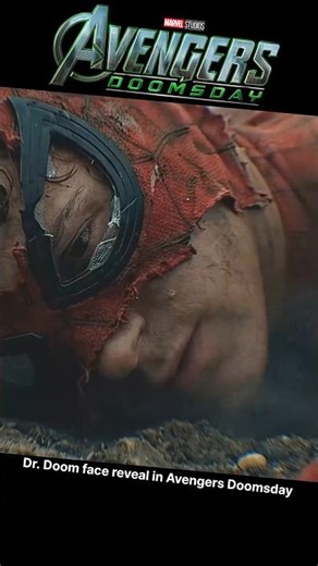 Doom reveals his face in Avengers Doomsday final battle | #shorts