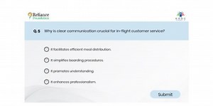 Why is clear communication crucial for in-flight customer servi... | Filo