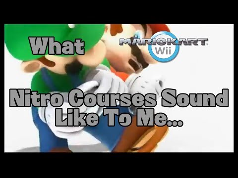 What Mario Kart Wii's Nitro Courses Sound Like to Me