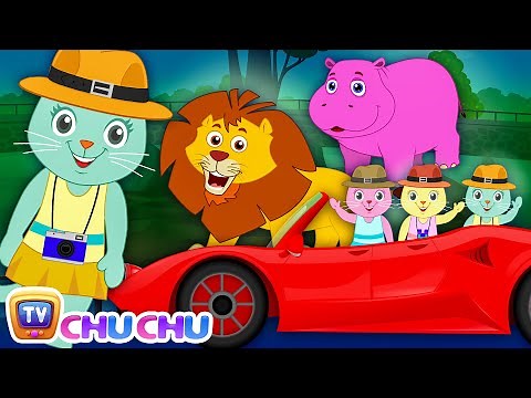 Three Little Kittens Went To The Zoo | Nursery Rhymes by Cutians | ChuChu TV Kids Songs