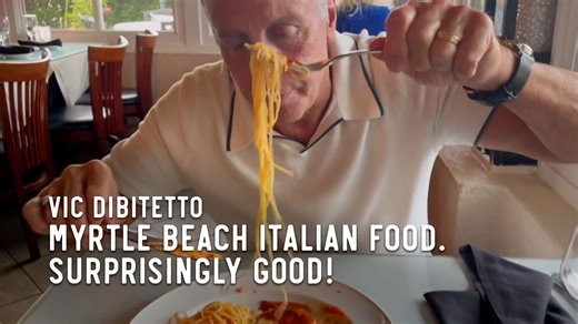 81K views · 1.6K reactions | Myrtle Beach Italian food. Surprisingly good! | Vic DiBitetto | Facebook
