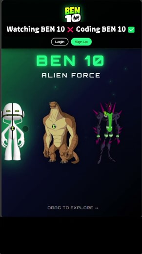 Watching Ben 10 ❌ Coding Ben 10 in React ✅ | Real Developer Mindset ⚛️🔥