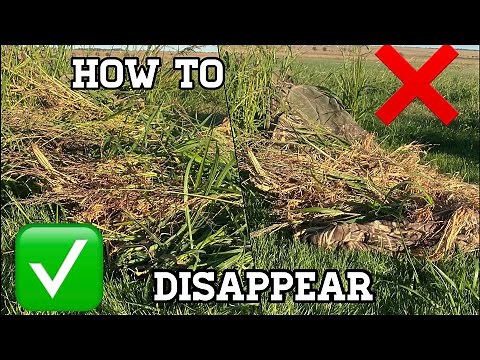How to Brush in a Blind the Right Way | Duck Hunting for Beginners