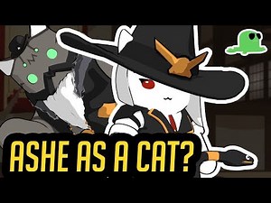 [NEW HERO] Ashe as a CAT - NYASHE - "Katsuwatch" Overwatch Cats