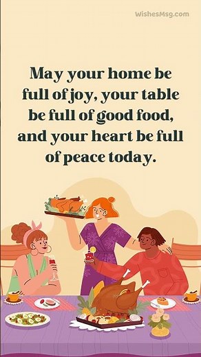 Thanksgiving Wishes for Friends & Family