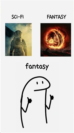 Sci Fi vs Fantasy #englishvocabulary #existentialreflections