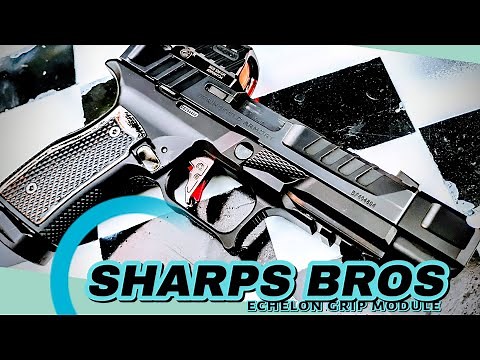 RAZOR SHARP METAL GRIP 4 SPRINGFIELD ECHELON REVIEW #sharpsbros #2agun #norecoil #edc #edcgear