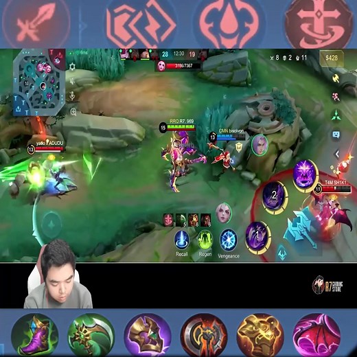 438K views · 5.3K reactions | rrq r7 review skin thamuz harga 3 juta skill pro player nya keluar | Nafi Gaming | Facebook