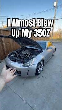I almost blew up my 350Z…any suggestions? #carguy #driftcar #automotive #350z