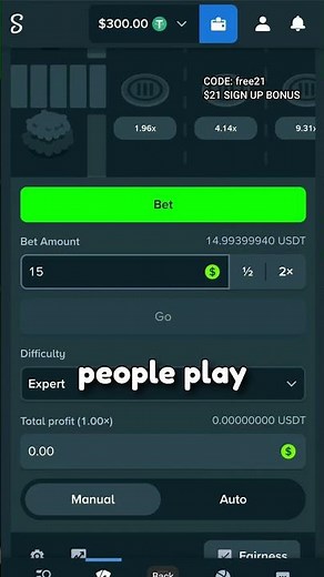 Stake Chicken game hit 22x with $15 Bet