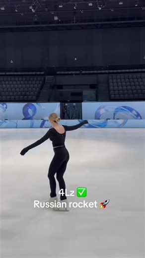 Alexandra Trusova Triumphs with 4Lz in Training