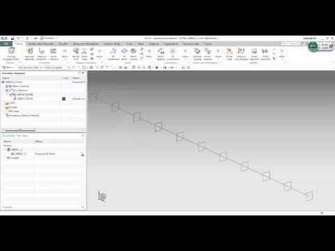 NX CAE: How to do a Modal Analysis for a model with stress stiffening effect