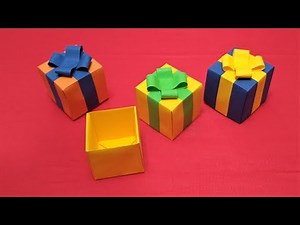 Mini Confezione regalo di Carta, Semplice Origami, Gioco di Carta, Divertimento per i Bambini