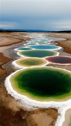 The Alien Lake That Eats Its Own Shore #Shorts