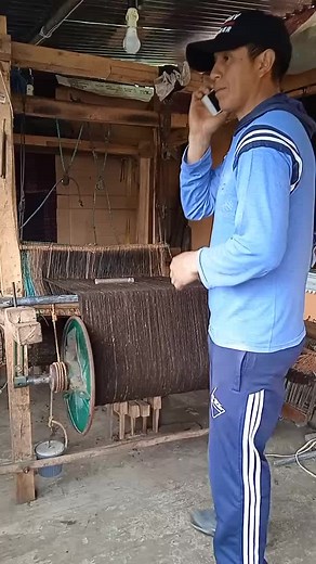 Exploring Traditional Weaving Techniques with a Loom