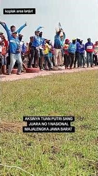 The action of the princess, the national champion number 1, Majalengka, West Java, April 22, 2026