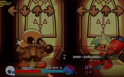 【FNF】sansational V2 mejora by CONTRASAKAR手机移植