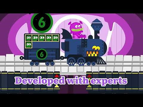 Teach Your Monster Number Skills: Game Trailer