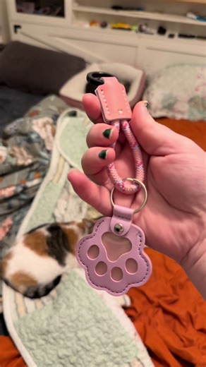 Create a Keepsake Keychain with Cat Fur