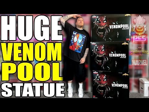 VENOMPOOL 1/3 Scale Statue Unboxing & Review | PCS | Marvel GamerVerse | Contest of Champions