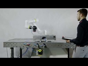 How to perform a demanding grinding process with the FANUC CRX robot?