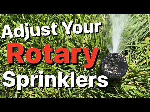 Adjusting a Sprinkler Head