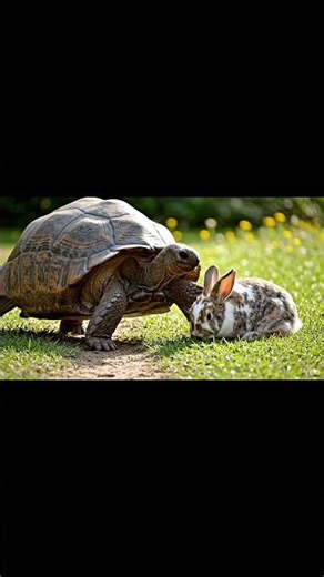 Turtle Race 🐢🐇 #cartoon #cartoon #shorts #shots #animation #comedy#funny#racing #racing