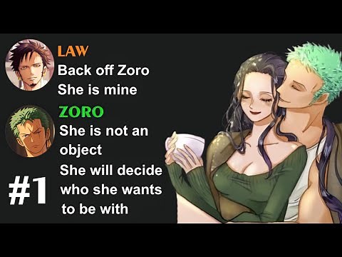 When Zoro Meets Robin for the First Time | (Part 1) | A Zorobin Love Story on Discord