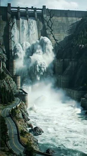 Massive Dam Collapse – Incredible Water Disaster! 🌊💥