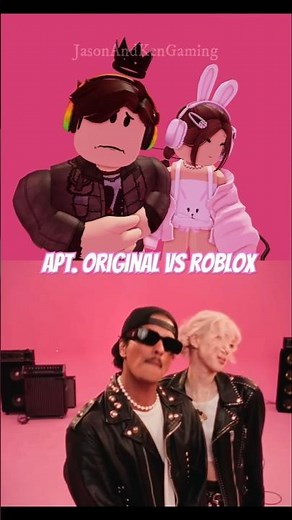 APT. Original vs Roblox | Zeddax & Modinner #roblox #zeddaxgaming #zeddax #modinner #apt